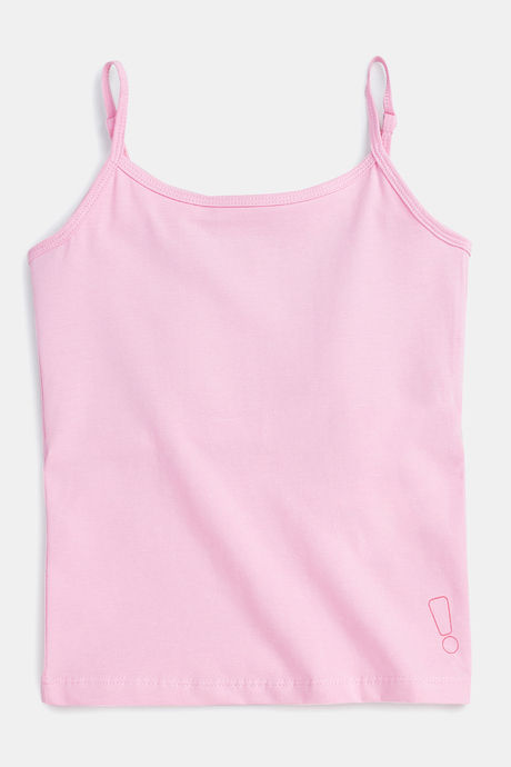 YouGotPlanB Girls Cotton Padded Camisole (Pack of 2) - Multicolor — image 4